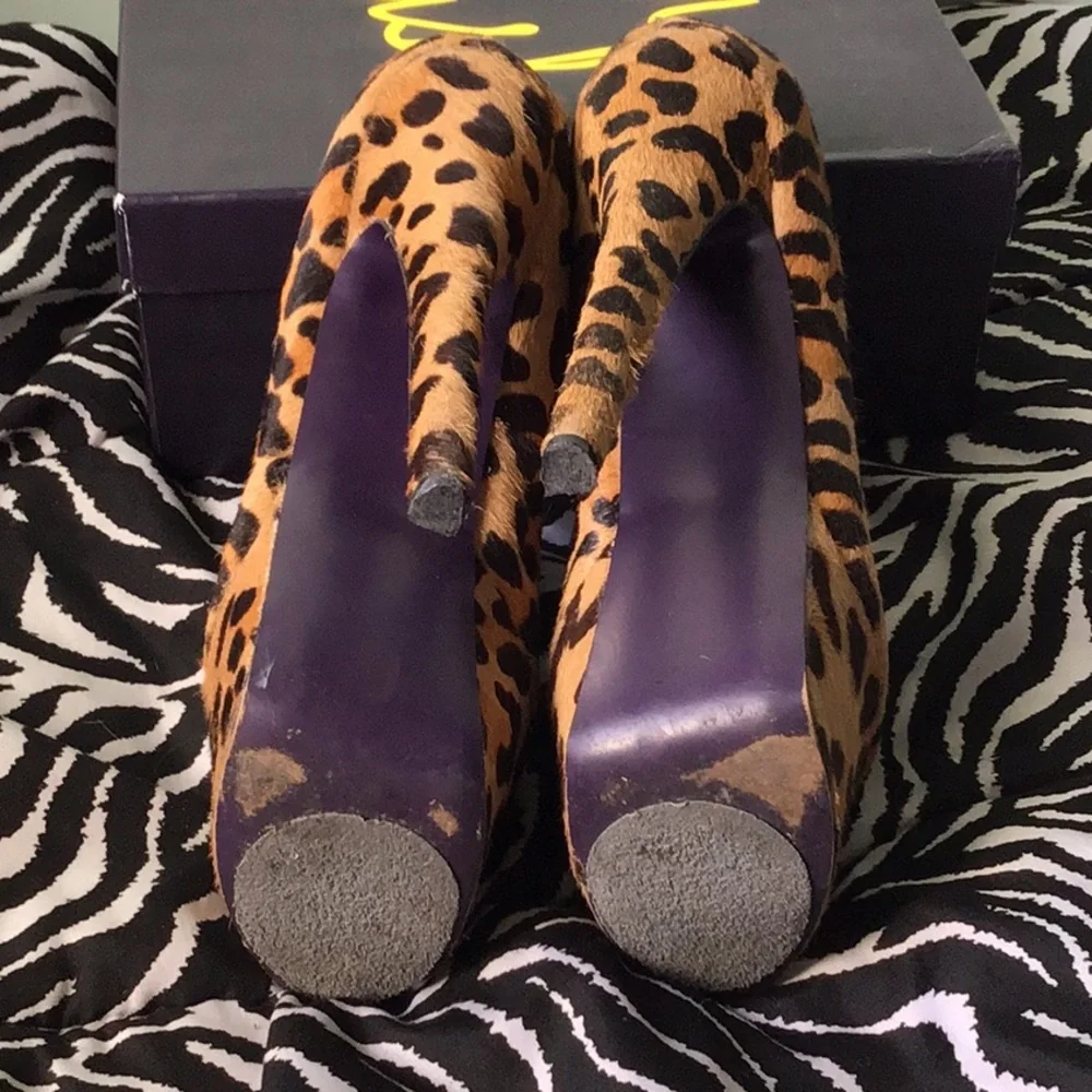 💰💰London Trash Ceres Leather Platform Heels💰💰